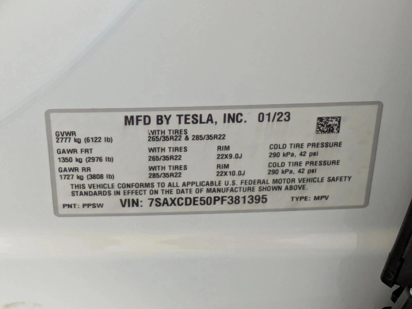 2023 Tesla Model X Standard Range AWD *Ltd Avail*