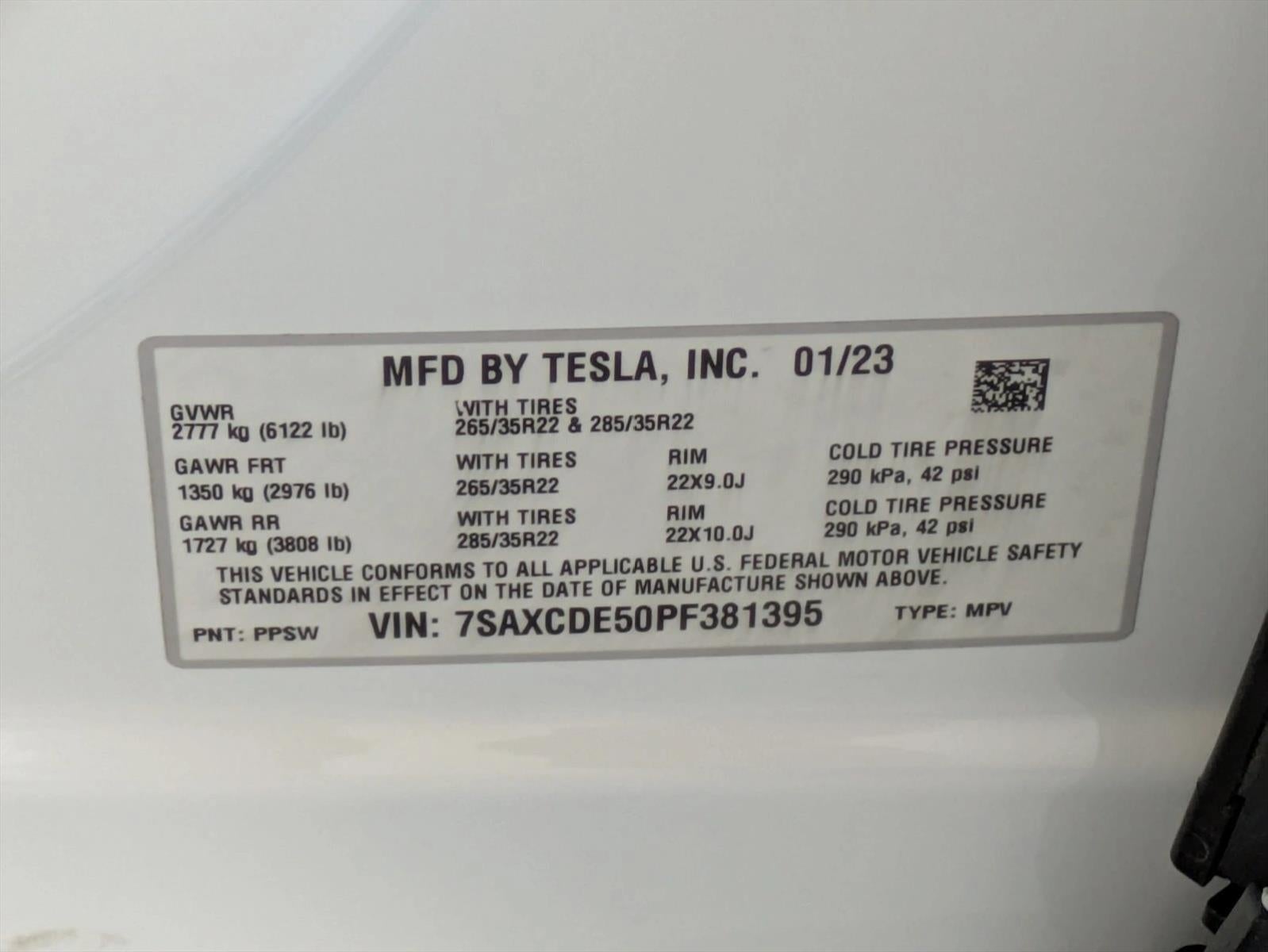 2023 Tesla Model X Standard Range AWD *Ltd Avail*