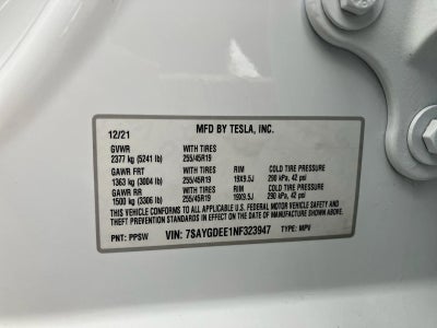 2022 Tesla Model Y Long Range AWD