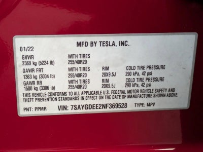 2022 Tesla Model Y Long Range AWD