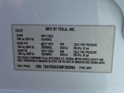2022 Tesla Model Y Long Range AWD