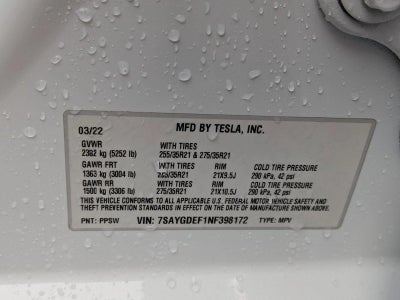 2022 Tesla Model Y Performance AWD