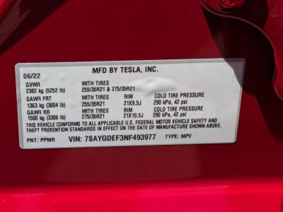 2022 Tesla Model Y Performance AWD