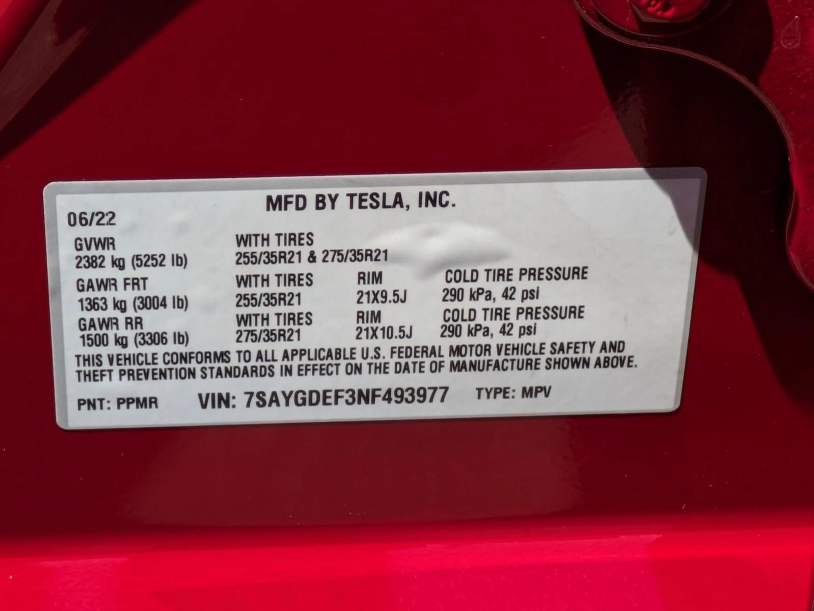 2022 Tesla Model Y Performance AWD