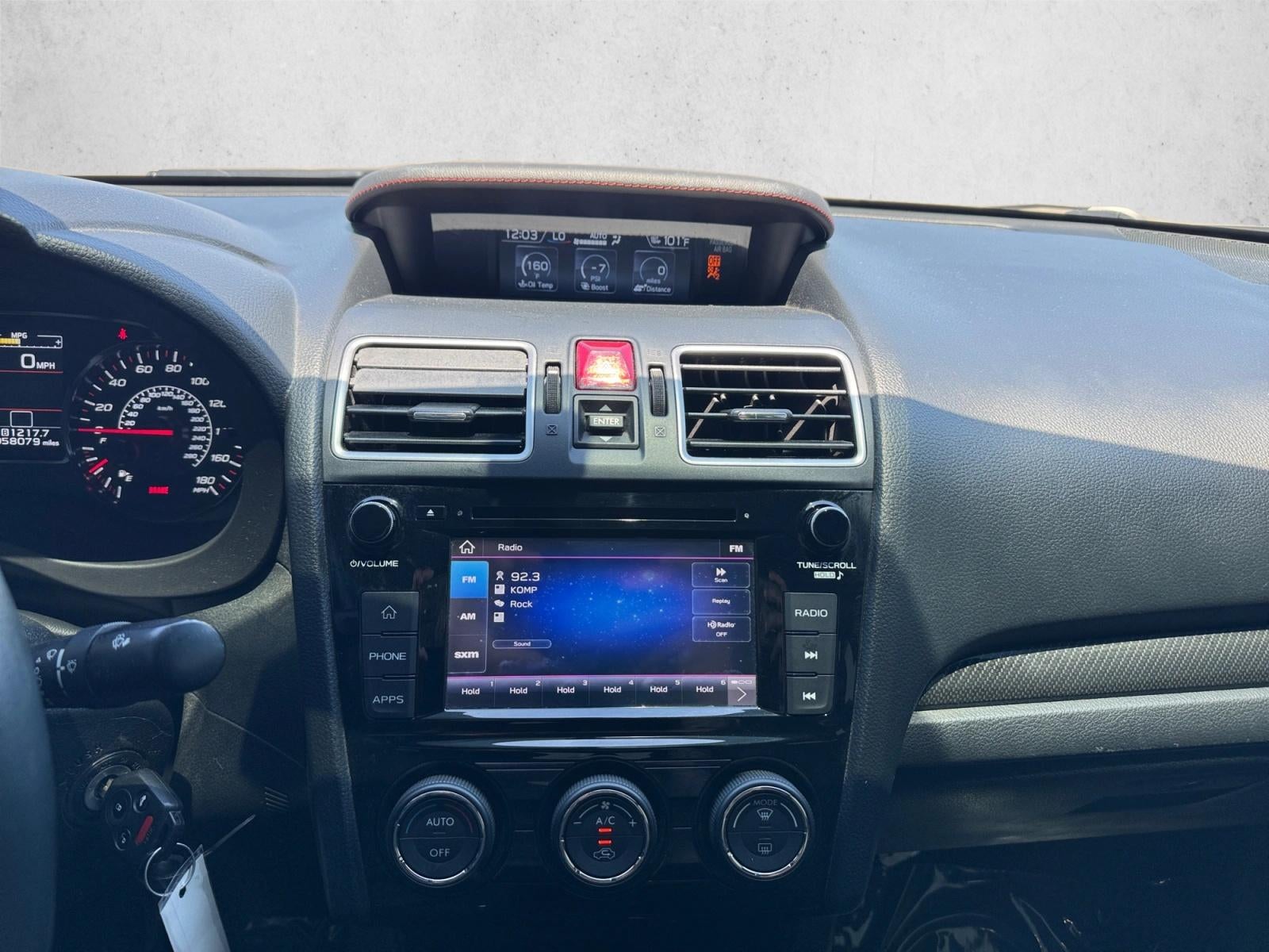 2020 Subaru WRX Manual