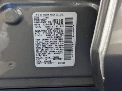 2020 Nissan Rogue FWD S