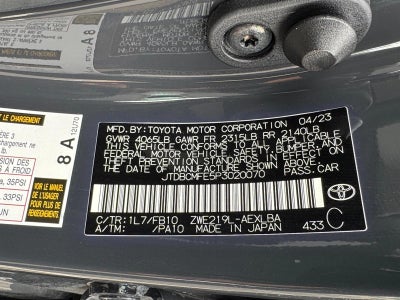 2023 Toyota Corolla Hybrid LE FWD (Natl)