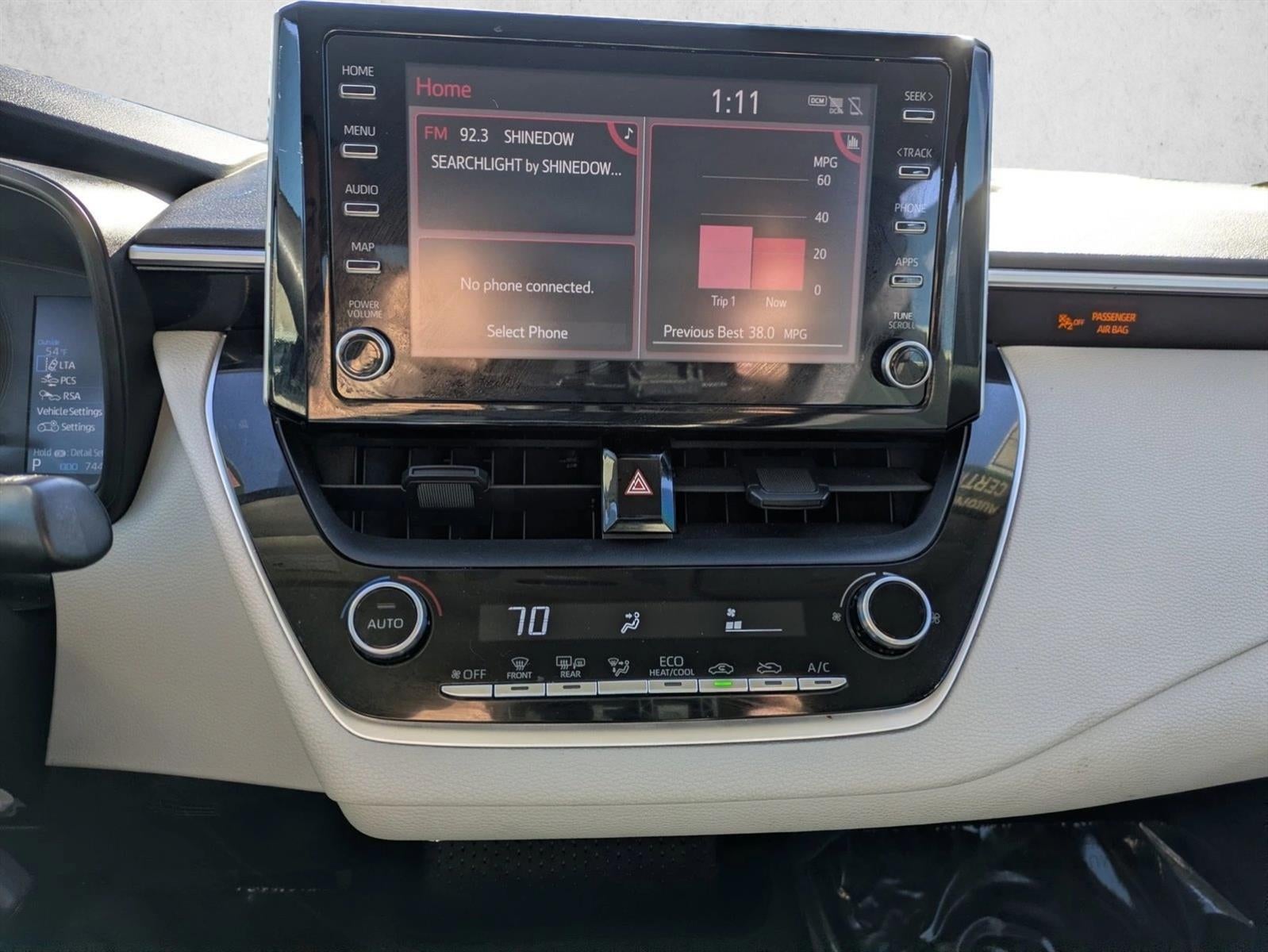 2020 Toyota Corolla LE CVT (Natl)