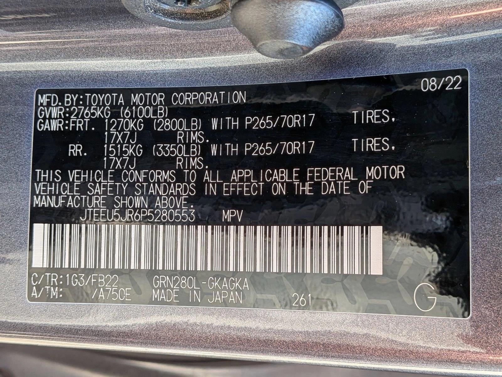 2023 Toyota 4Runner SR5 2WD (Natl)