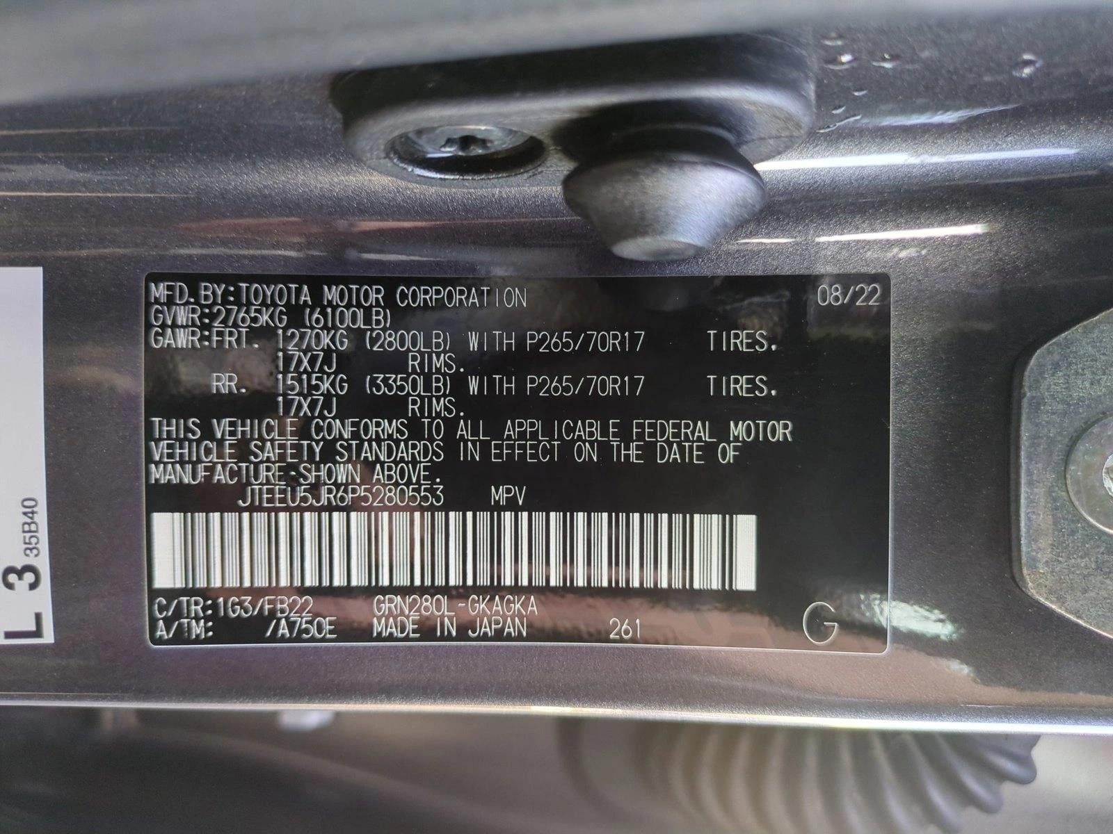 2023 Toyota 4Runner SR5 2WD (Natl)