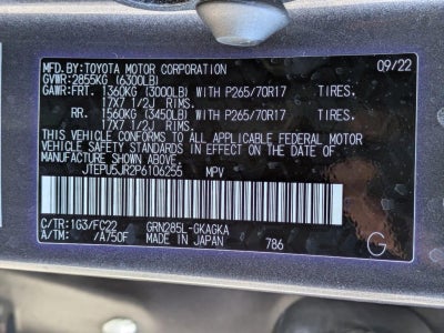 2023 Toyota 4Runner TRD Off Road 4WD (Natl)
