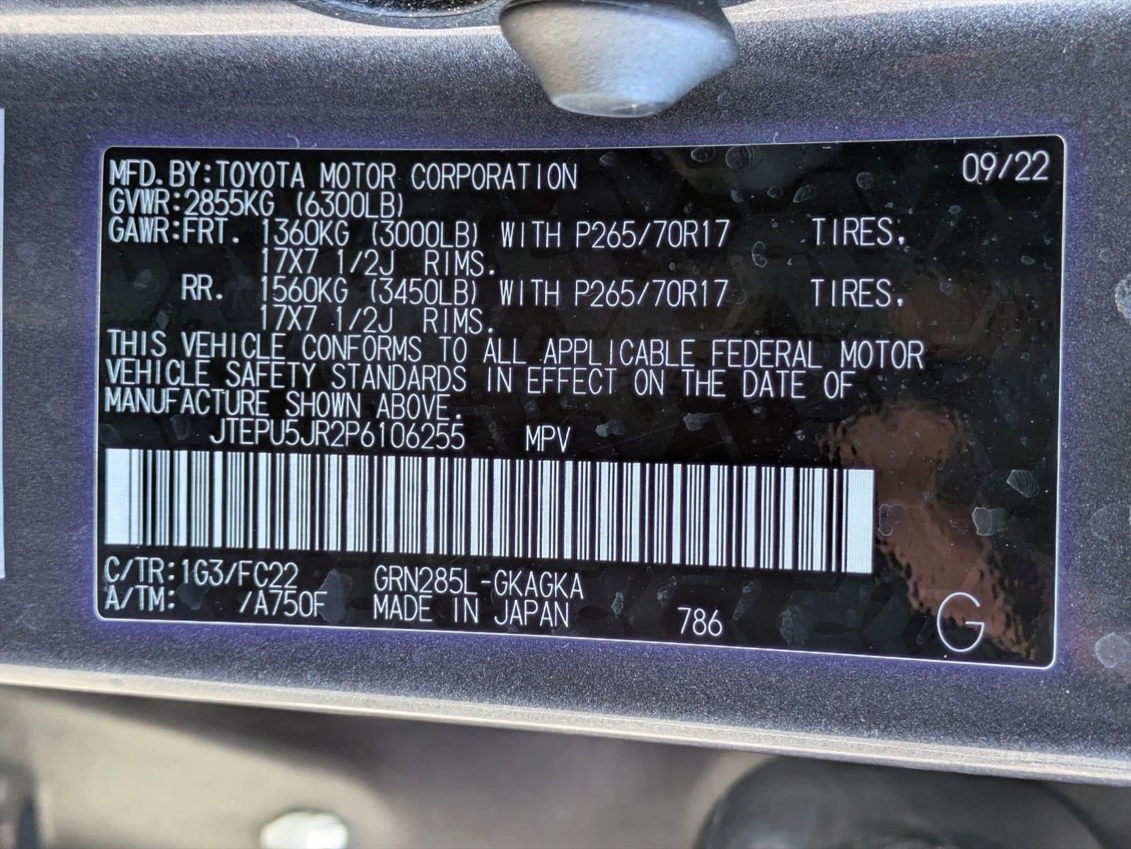2023 Toyota 4Runner TRD Off Road 4WD (Natl)