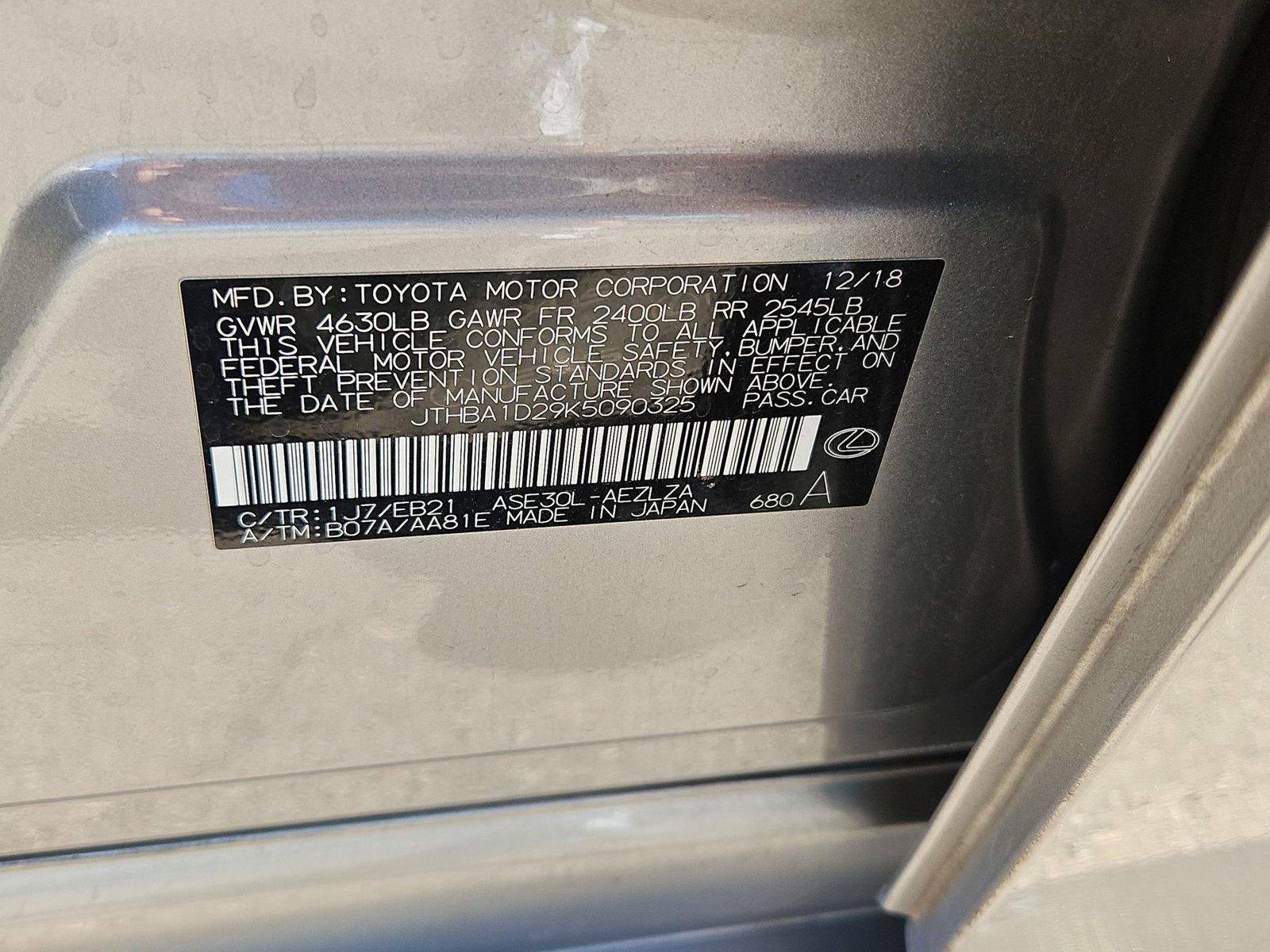 2019 Lexus IS 300 RWD