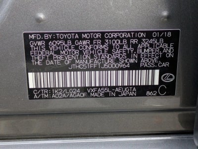 2018 Lexus LS 500 AWD