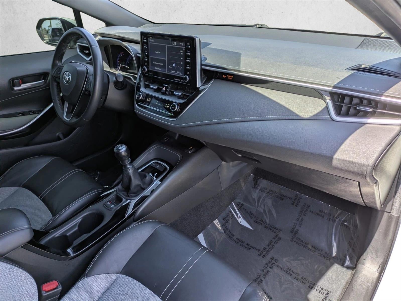 2022 Toyota Corolla Hatchback XSE Manual (Natl)