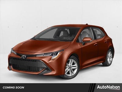 2019 Toyota Corolla Hatchback SE CVT (Natl)