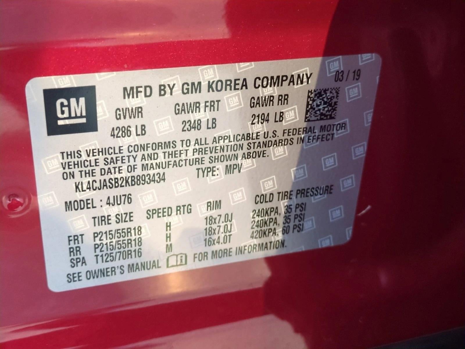 2019 Buick Encore Preferred FWD