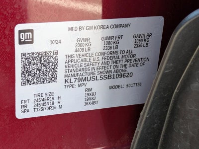 2025 Chevrolet Trailblazer AWD 4dr RS