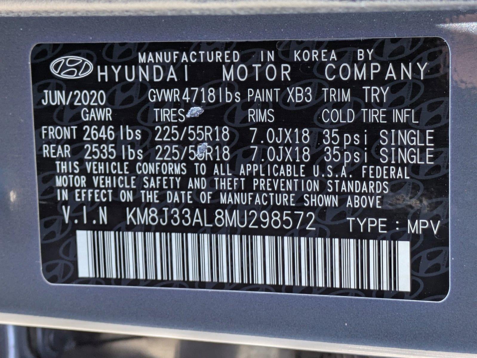 2021 Hyundai TUCSON Limited FWD