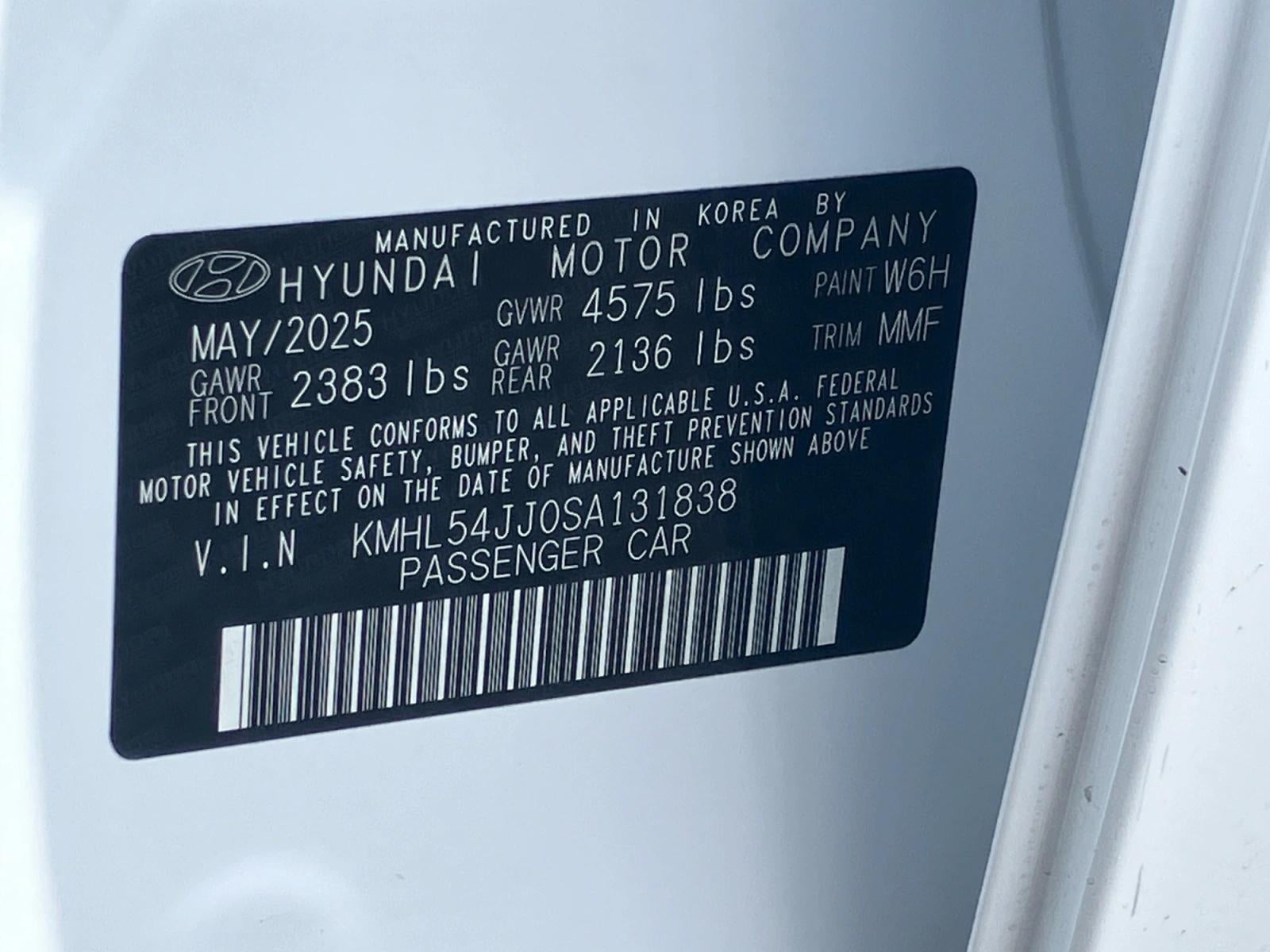 2025 Hyundai SONATA Hybrid Limited FWD
