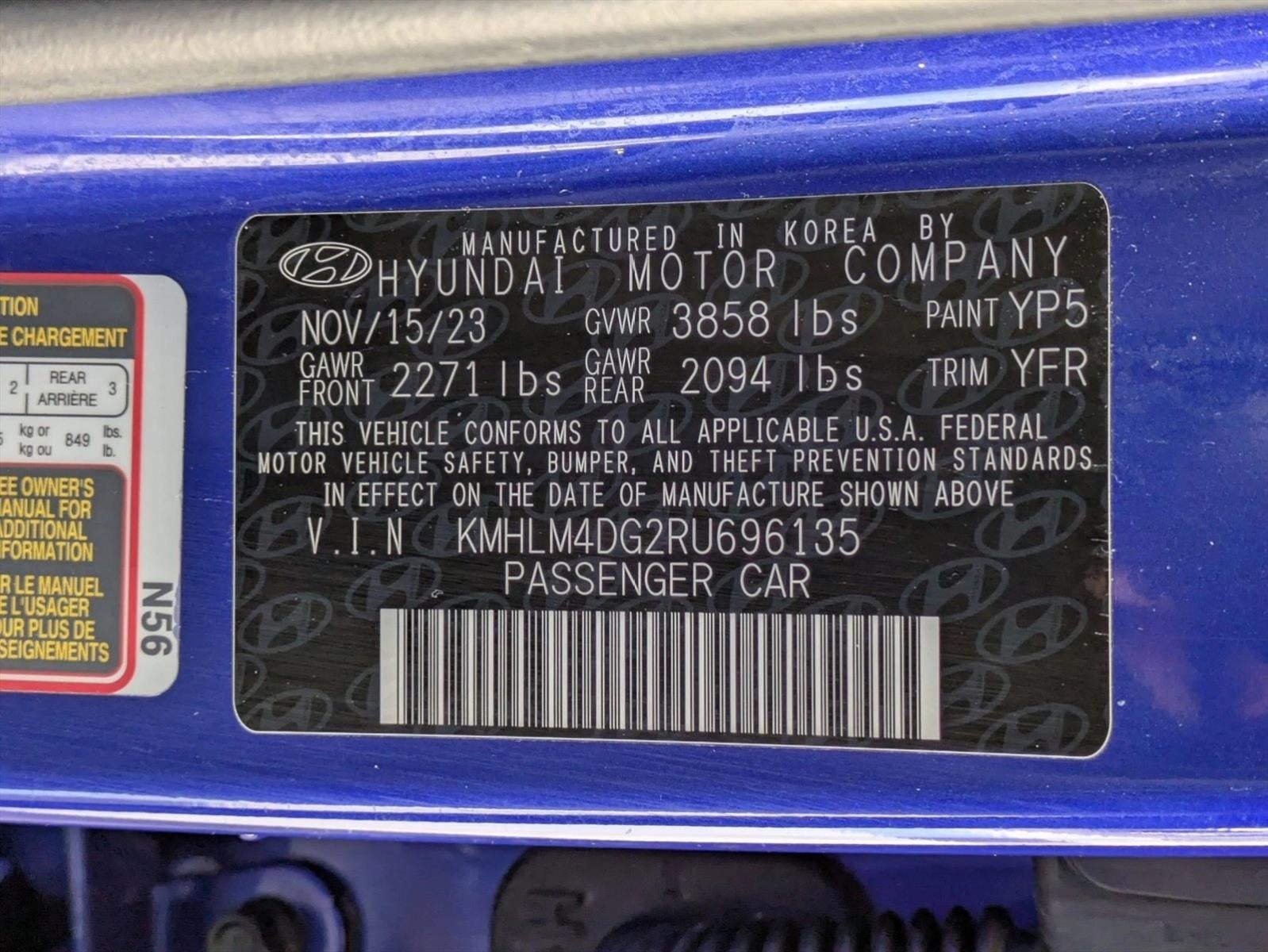 2024 Hyundai ELANTRA SEL IVT