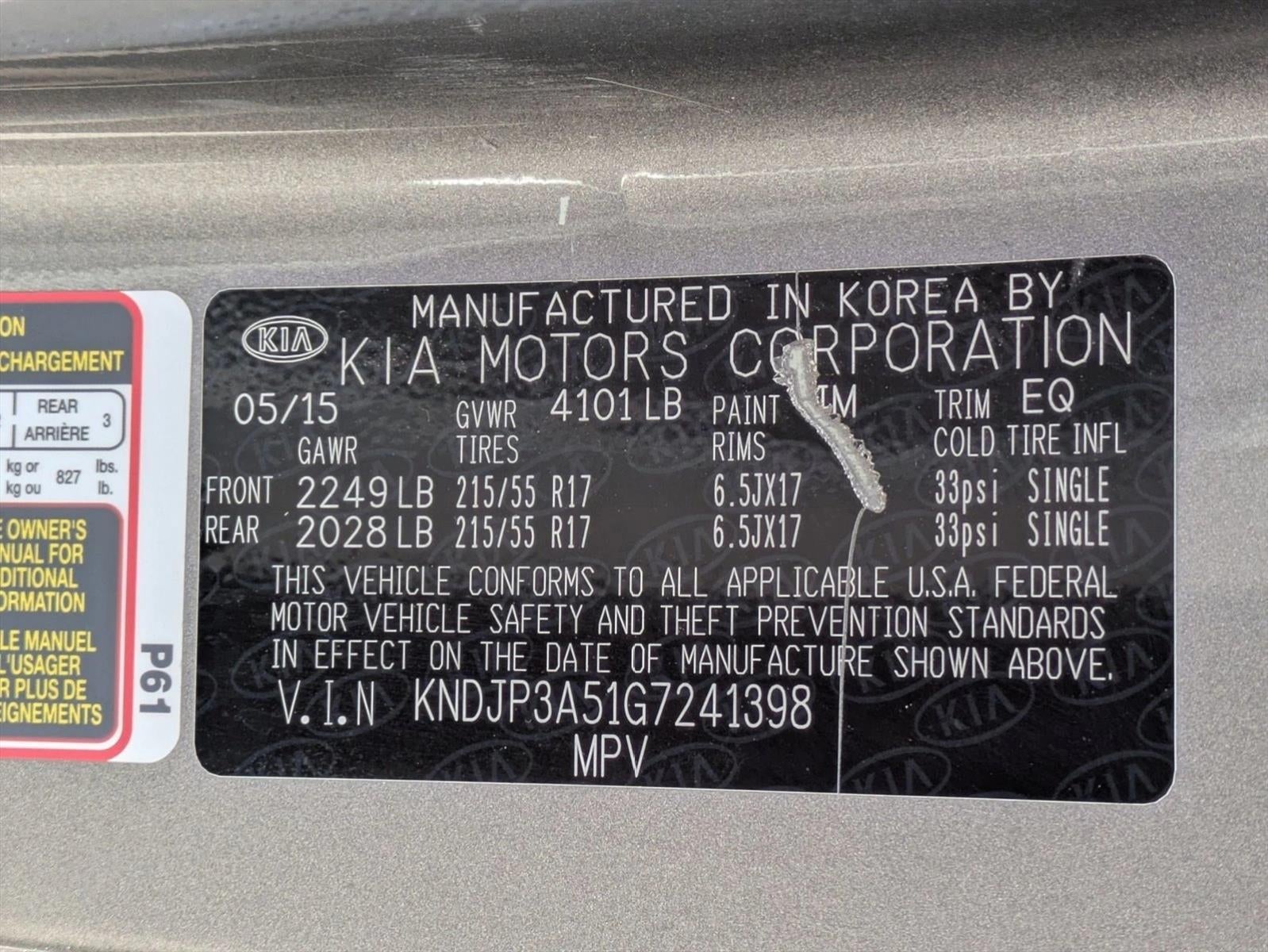 2016 Kia Soul 5dr Wgn Auto +