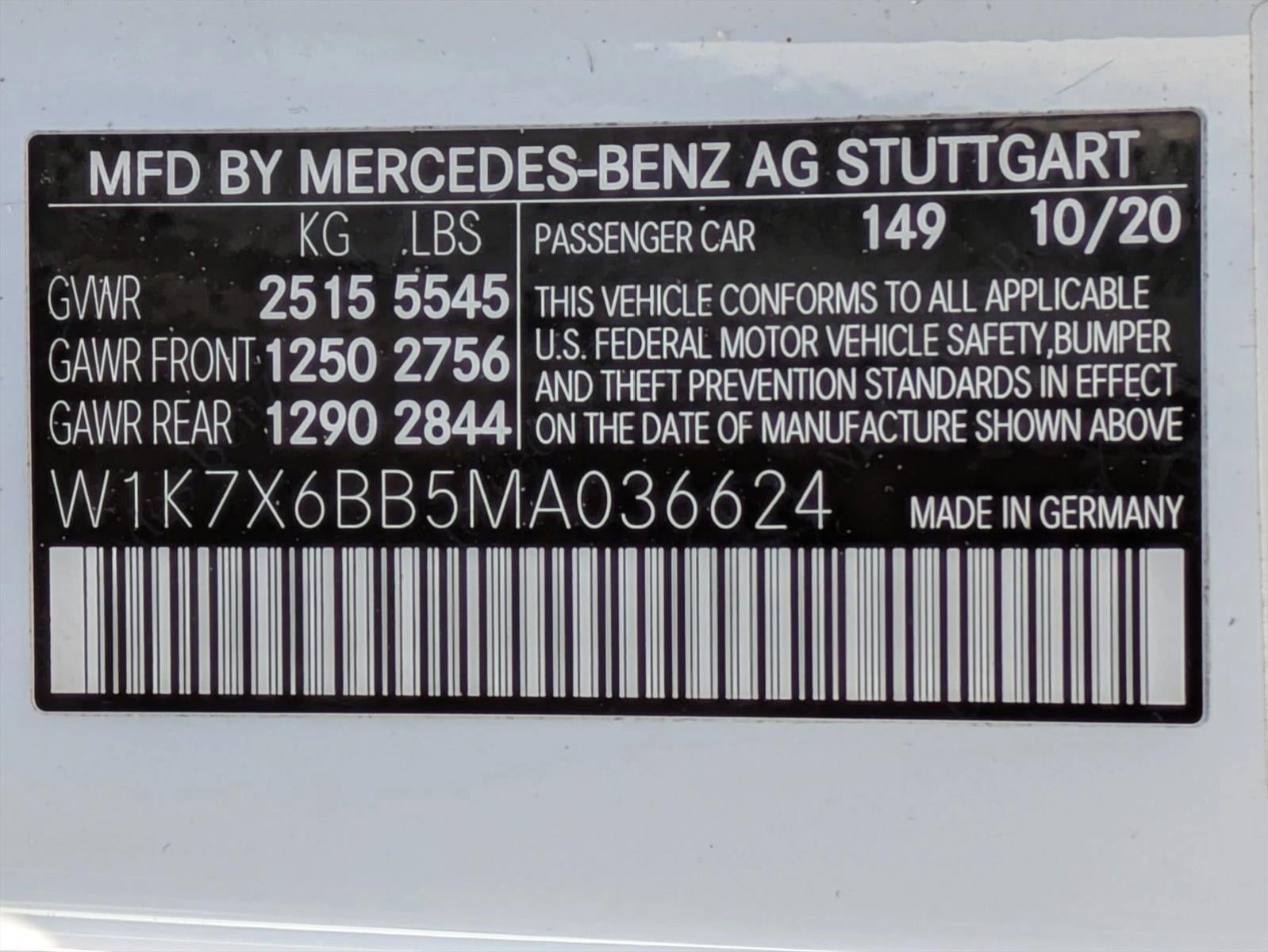 2021 Mercedes-Benz AMG® GT AMG® GT 53 4-Door Coupe