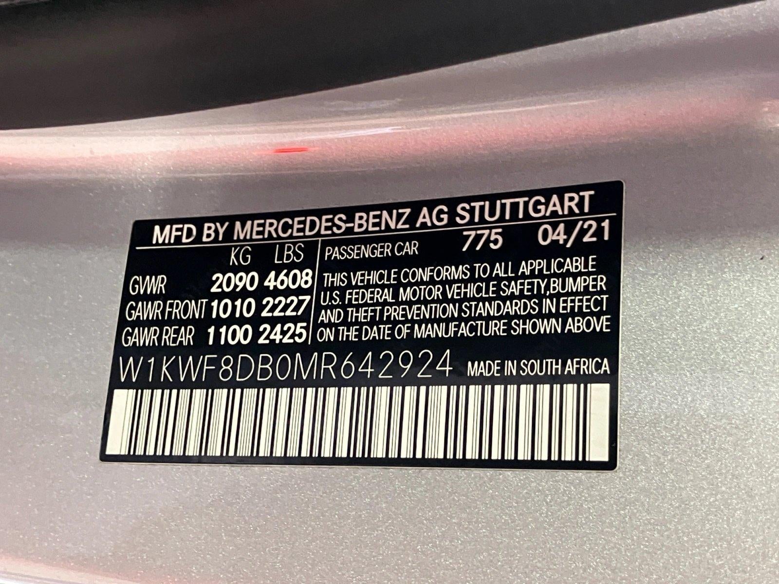 2021 Mercedes-Benz C-Class C 300 Sedan