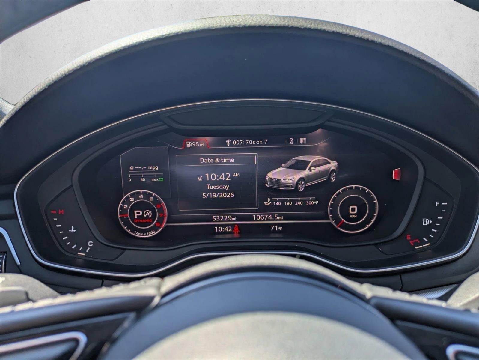 2018 Audi A4 2.0 TFSI ultra Premium Plus S Tronic FWD