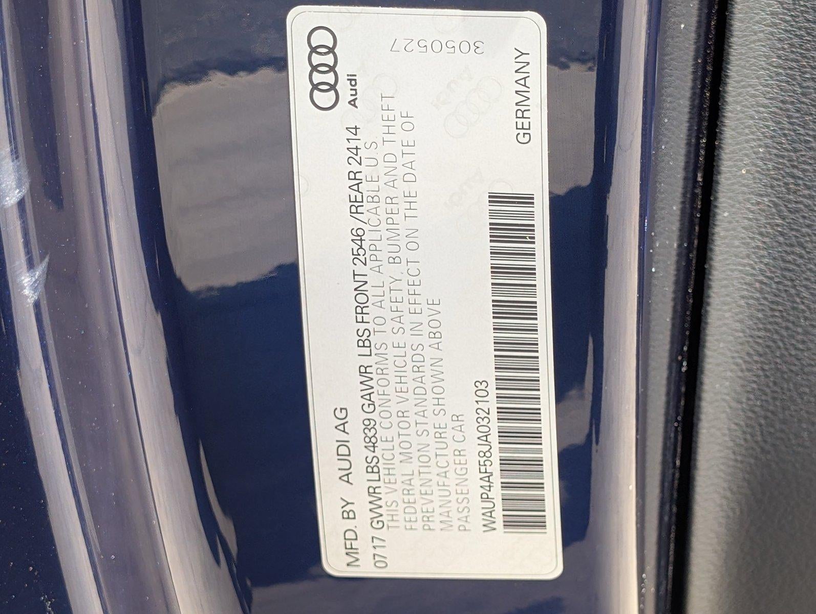 2018 Audi S5 Coupe 3.0 TFSI Premium Plus