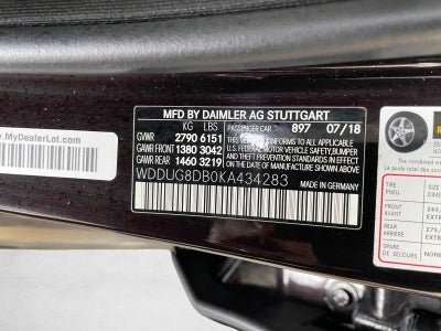 2019 Mercedes-Benz S-Class S 560 Sedan