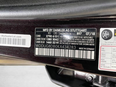 2019 Mercedes-Benz S-Class S 560 Sedan