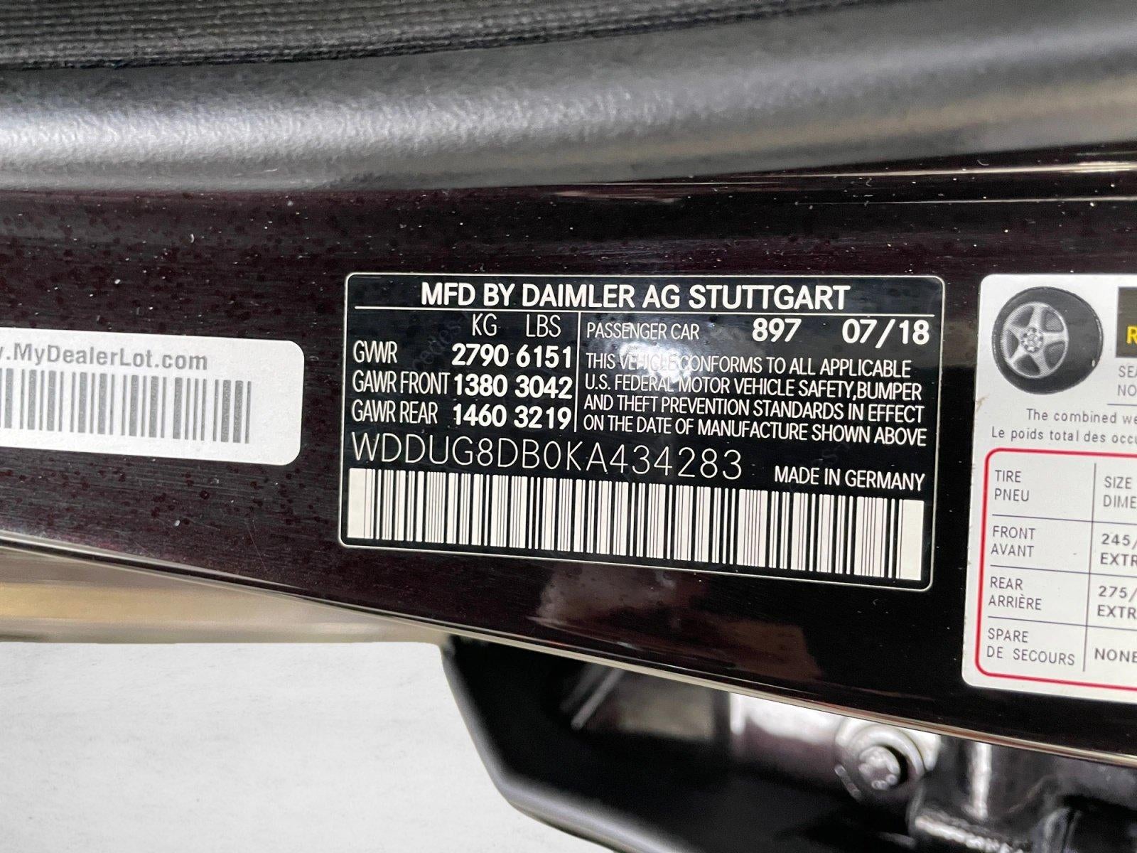 2019 Mercedes-Benz S-Class S 560 Sedan