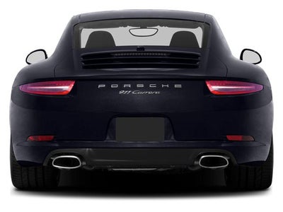 2012 Porsche 911 2dr Cpe 991 Carrera S
