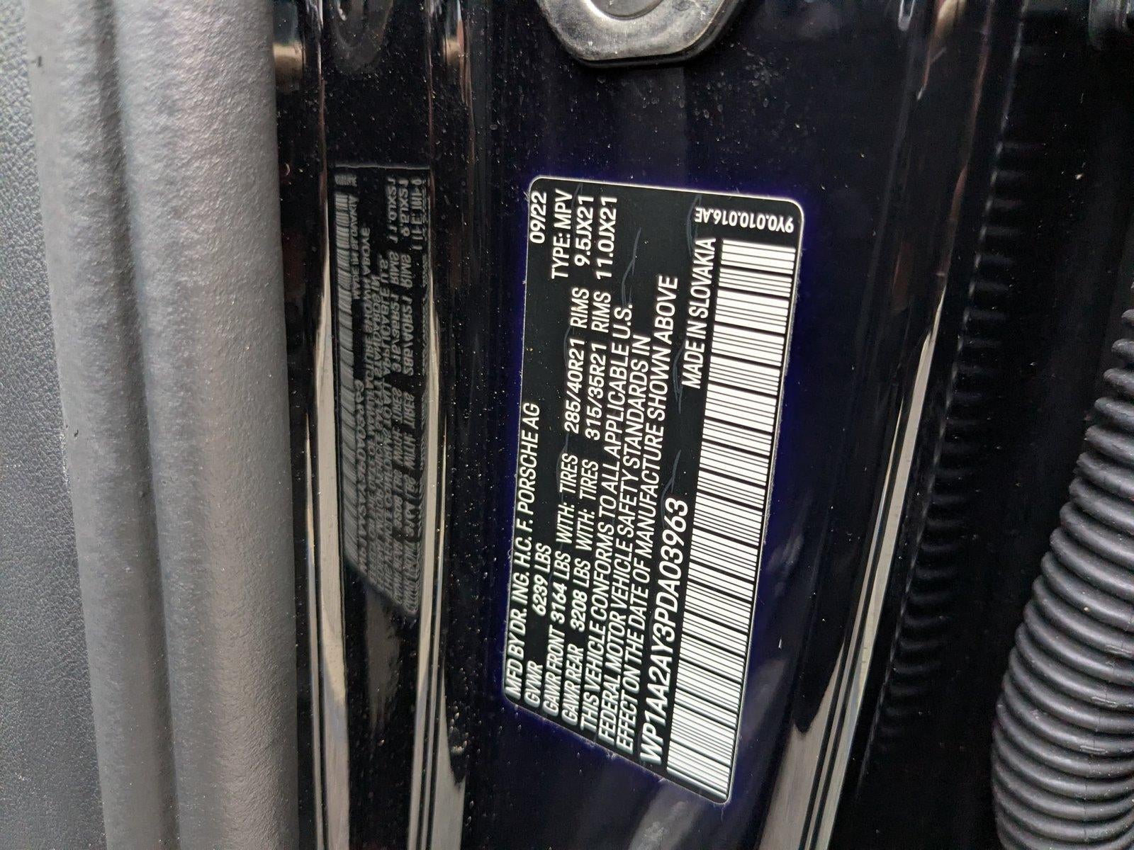 2023 Porsche Cayenne Platinum Edition AWD