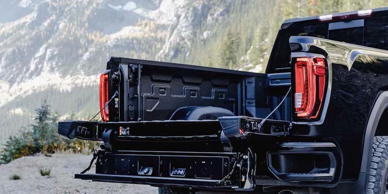 2023 GMC Sierra 2500 back view