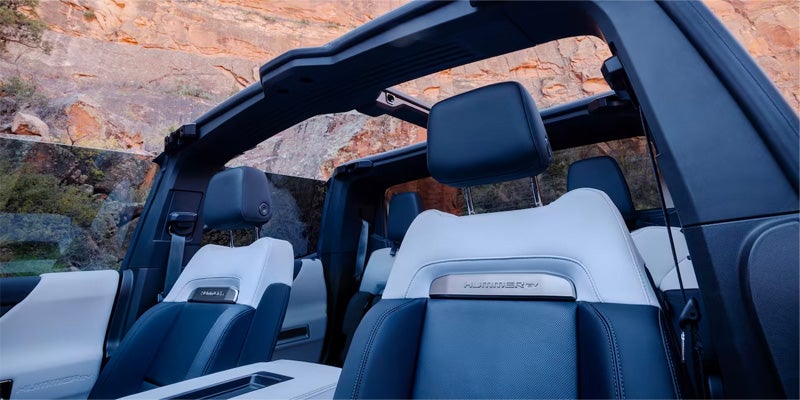 2022 Hummer EV interior